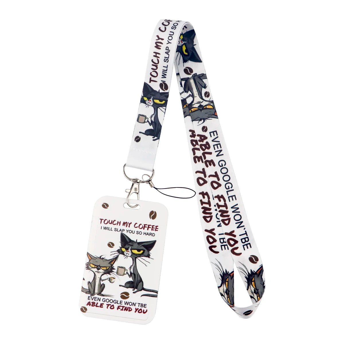 Cat&Dog Neck Strap Lanyard For Keys Keychain Badges Holder Little Animals ID Credit Hang Rope Cell Phone Charm Accessories Gifts