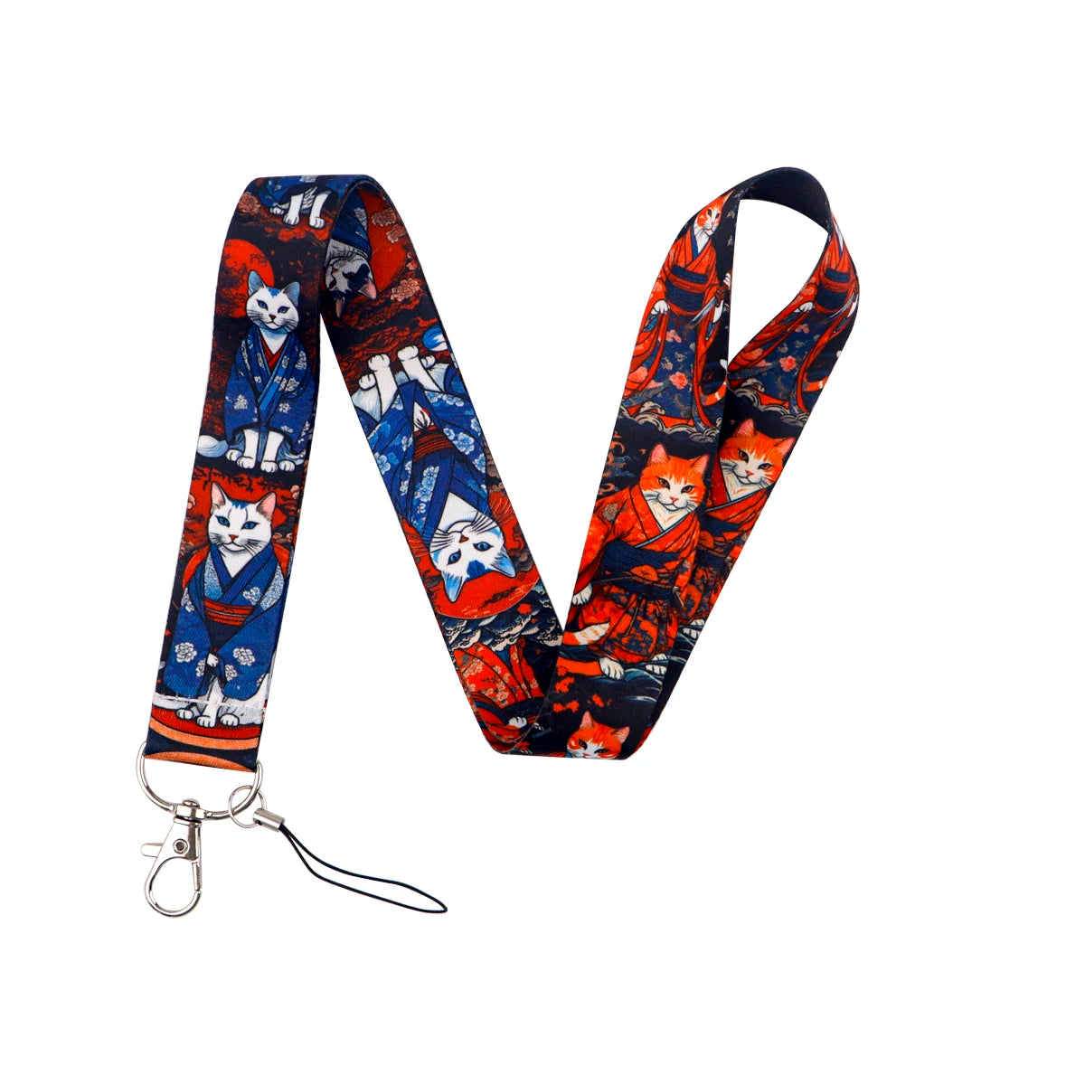 Cat&Dog Neck Strap Lanyard For Keys Keychain Badges Holder Little Animals ID Credit Hang Rope Cell Phone Charm Accessories Gifts