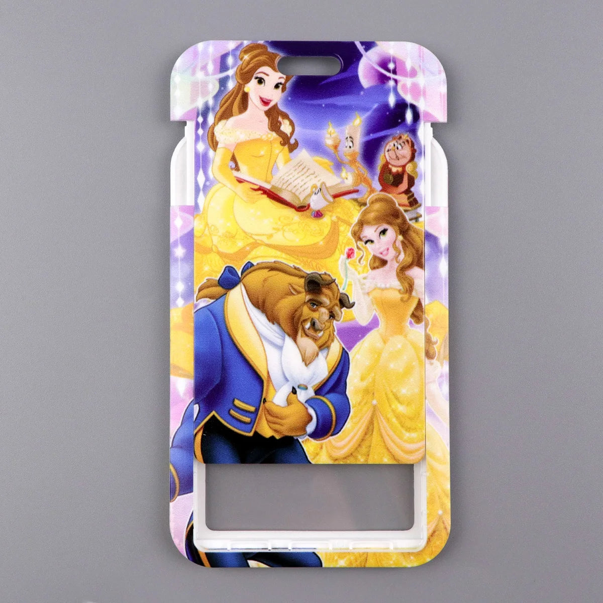 Anime Beauty and the Beast Lanyard For Keys Chain Card Cover Badge Holder Keychain for Keyring Accessories Jewelry Gifts