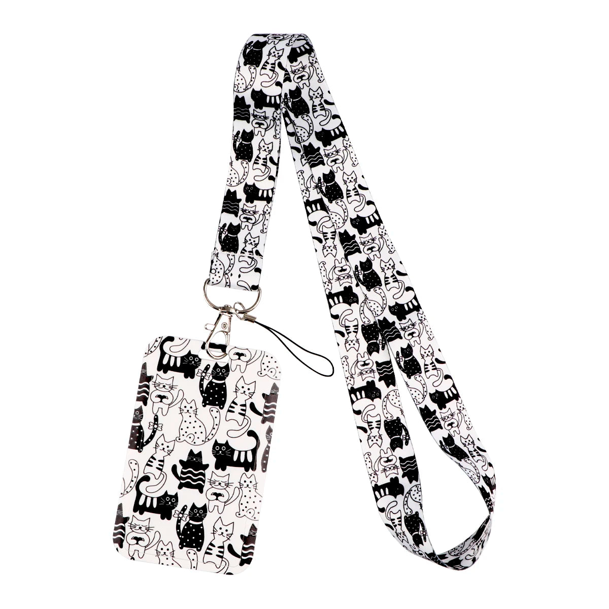 Cat&Dog Neck Strap Lanyard For Keys Keychain Badges Holder Little Animals ID Credit Hang Rope Cell Phone Charm Accessories Gifts