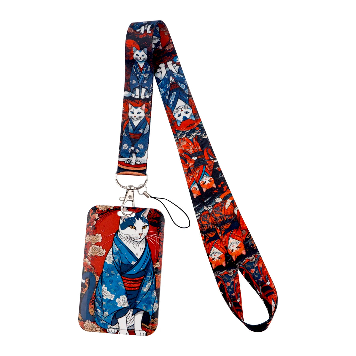 Cat&Dog Neck Strap Lanyard For Keys Keychain Badges Holder Little Animals ID Credit Hang Rope Cell Phone Charm Accessories Gifts